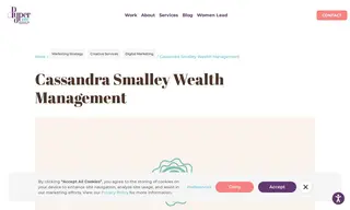 Preview of the Cassandra Smalley Wealth Management Case Study