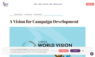 Preview of the Lions World Vision Institute Case Study