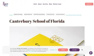 Preview of the Canterbury School of Florida Case Study