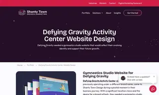 Preview of the Defying Gravity Activity Center Case Study