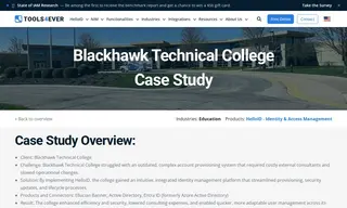 Preview of the Blackhawk Technical College Case Study