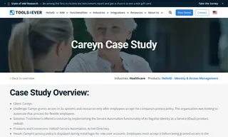 Preview of the Careyn Homecare & Welfare Case Study