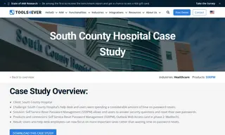 Preview of the South County Hospital Healthcare System Case Study