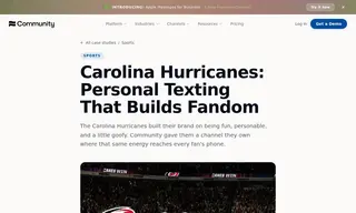 Preview of the Carolina Hurricanes Case Study