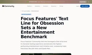 Preview of the Focus Features Case Study