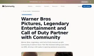 Preview of the Warner Bros Pictures Case Study
