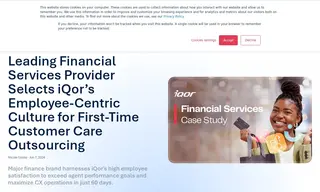 Preview of the Leading Financial Services Provider Case Study