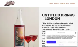 Preview of the Untitled Drinks Case Study