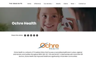 Preview of the Ochre Health Case Study