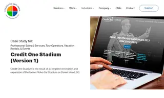 Preview of the Credit One Stadium Case Study