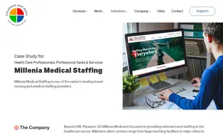 Preview of the Millenia Medical Staffing Case Study