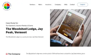 Preview of the The Woodshed Lodge Case Study