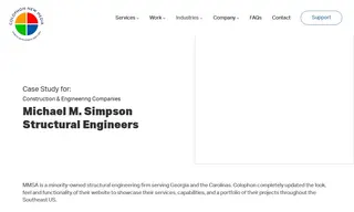 Preview of the Michael M. Simpson Structural Engineers Case Study