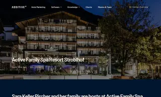 Preview of the Active Family Spa Resort Stroblhof Case Study
