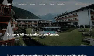 Preview of the Gut Wenghof Mountain Resort Werfenweng Case Study