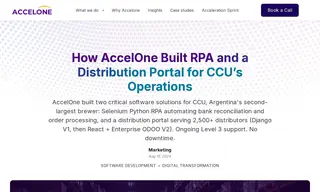 Preview of the CCU Case Study