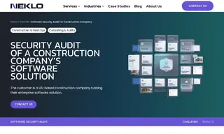Preview of the Software Security Audit for Construction Company Case Study