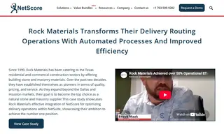 Preview of the Rock Materials Case Study