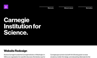 Preview of the Carnegie Institution for Science Case Study