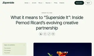 Preview of the Pernod Ricard Case Study