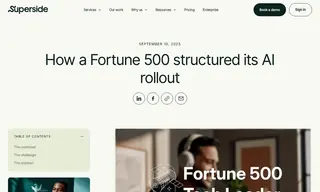 Preview of the Fortune 500 Tech Company Case Study