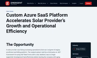 Preview of the Solar Provider Case Study