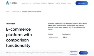 Preview of the PriceSteer Case Study