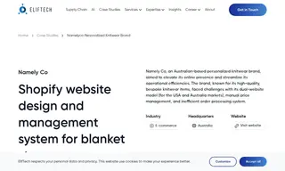 Preview of the Namely Co Case Study