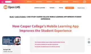 Preview of the Casper College Case Study