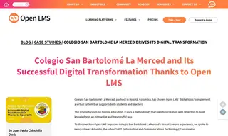 Preview of the Colegio San Bartolomé La Merced Case Study