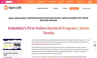 Preview of the Universidad Santo Tomás Case Study