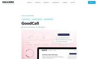 Preview of the GoodCall Case Study