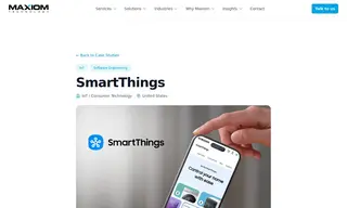 Preview of the SmartThings Case Study