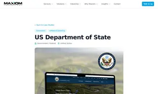 Preview of the US Department of State Case Study