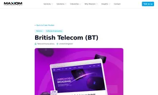 Preview of the British Telecom Case Study