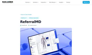 Preview of the ReferralMD Case Study