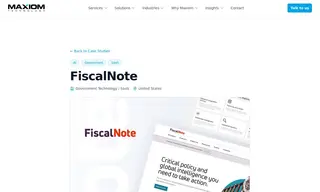 Preview of the FiscalNote Case Study