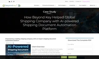 Preview of the Global Shipping Business Company Case Study