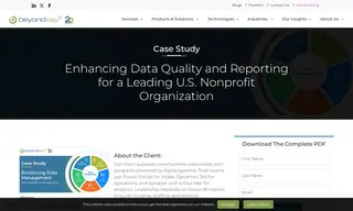 Preview of the Leading U.S. Nonprofit Organization Case Study