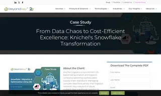 Preview of the Knichel Logistics Case Study