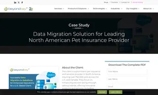 Preview of the Leading North American Pet Insurance Provider Case Study