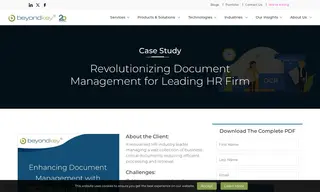 Preview of the Leading HR firm Case Study