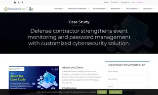 Preview of the Hawaii-based Defense Contractor Case Study