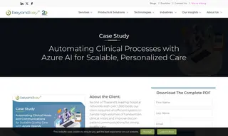 Preview of the Thailand's Leading Hospital Networks Case Study