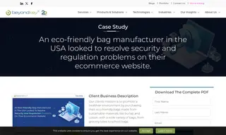 Preview of the Eco-friendly Bag Manufacturer in the USA Case Study