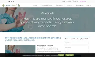 Preview of the Healthcare Nonprofit Client Case Study