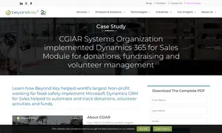 Preview of the Cgiar Systems Organization Case Study