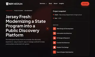 Preview of the New Jersey Department of Agriculture Case Study