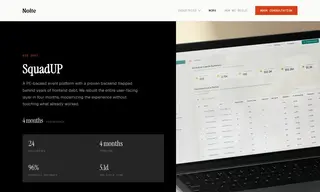 Preview of the SquadUP Case Study