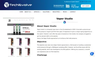Preview of the Vaper Studio Case Study